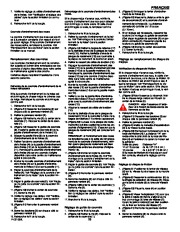 Murray 629108X84A Snow Blower Owners Manual page 28