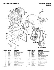 Murray 629108X84A Snow Blower Owners Manual page 32