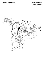 Murray 629108X84A Snow Blower Owners Manual page 38