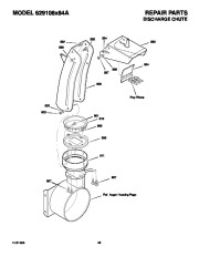 Murray 629108X84A Snow Blower Owners Manual page 46