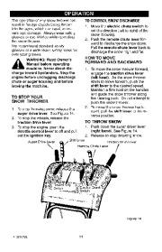 Craftsman 536.889250 Craftsman 33-Inch Snow Thrower Owners Manual page 14