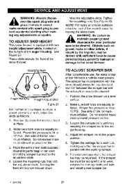 Craftsman 536.889250 Craftsman 33-Inch Snow Thrower Owners Manual page 23