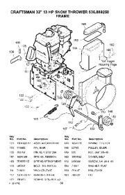 Craftsman 536.889250 Craftsman 33-Inch Snow Thrower Owners Manual page 39