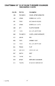 Craftsman 536.889250 Craftsman 33-Inch Snow Thrower Owners Manual page 47