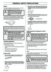 Husqvarna 338XPT Chainsaw Owners Manual, 2002,2003,2004,2005,2006,2007,2008,2009 page 10