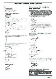 Husqvarna 338XPT Chainsaw Owners Manual, 2002,2003,2004,2005,2006,2007,2008,2009 page 11