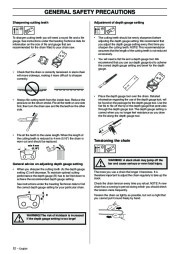 Husqvarna 338XPT Chainsaw Owners Manual, 2002,2003,2004,2005,2006,2007,2008,2009 page 12