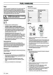 Husqvarna 338XPT Chainsaw Owners Manual, 2002,2003,2004,2005,2006,2007,2008,2009 page 16