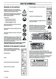 Husqvarna 338XPT Chainsaw Owners Manual, 2002,2003,2004,2005,2006,2007,2008,2009 page 2