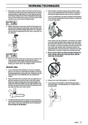 Husqvarna 338XPT Chainsaw Owners Manual, 2002,2003,2004,2005,2006,2007,2008,2009 page 21