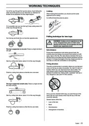 Husqvarna 338XPT Chainsaw Owners Manual, 2002,2003,2004,2005,2006,2007,2008,2009 page 23