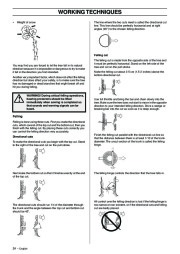 Husqvarna 338XPT Chainsaw Owners Manual, 2002,2003,2004,2005,2006,2007,2008,2009 page 24