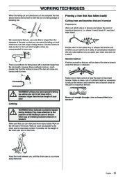 Husqvarna 338XPT Chainsaw Owners Manual, 2002,2003,2004,2005,2006,2007,2008,2009 page 25