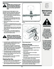 MTD Troy-Bilt 540 Series 21 Inch Hi Wheel Lawn Mower Owners Manual page 11