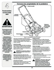 MTD Troy-Bilt 540 Series 21 Inch Hi Wheel Lawn Mower Owners Manual page 24