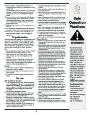 MTD Troy-Bilt 540 Series 21 Inch Hi Wheel Lawn Mower Owners Manual page 5