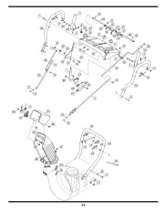 MTD White Outdoor 28 30 33 45 769 04100 Two Stage Snow Blower Owners Manual page 24