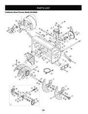 Craftsman 247.88033 Craftsman 33-Inch Snow Thrower Owners Manual page 24