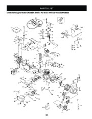 Craftsman 247.88033 Craftsman 33-Inch Snow Thrower Owners Manual page 31