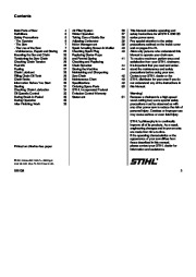 STIHL Owners Manual page 5