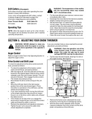 MTD Yard Man 31AH7S3G701 Snow Blower Owners Manual page 10