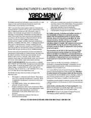 MTD Yard Man 31AH7S3G701 Snow Blower Owners Manual page 28