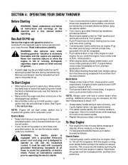 MTD Yard Man 31AH7S3G701 Snow Blower Owners Manual page 8