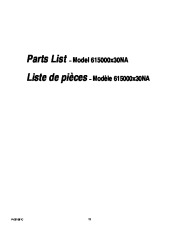 Murray 615000X30NA 15-Inch Electric Snow Blower Owners Manual page 11