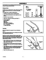 Murray 615000X30NA 15-Inch Electric Snow Blower Owners Manual page 4