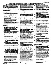 Murray 627850X5A Snow Blower Owners Manual page 22