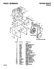 Murray 627850X5A Snow Blower Owners Manual page 32