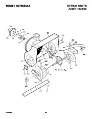 Murray 627850X5A Snow Blower Owners Manual page 38