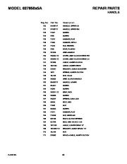 Murray 627850X5A Snow Blower Owners Manual page 43