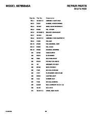 Murray 627850X5A Snow Blower Owners Manual page 45