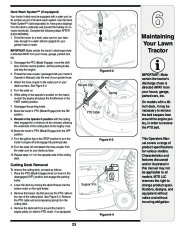 MTD White Outdoor 616 Hydrostatic Tractor Lawn Mower Owners Manual page 23
