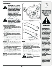 MTD White Outdoor 616 Hydrostatic Tractor Lawn Mower Owners Manual page 25