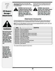 MTD White Outdoor 616 Hydrostatic Tractor Lawn Mower Owners Manual page 28