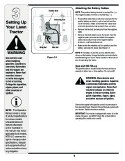 MTD White Outdoor 616 Hydrostatic Tractor Lawn Mower Owners Manual page 8