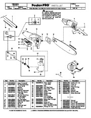 Poulan Pro Owners Manual, 2009 page 1