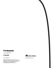 Simplicity 1694404 47-Inch Snow Blower Owners Manual page 2