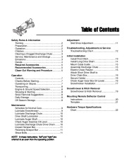 Simplicity 1694404 47-Inch Snow Blower Owners Manual page 3