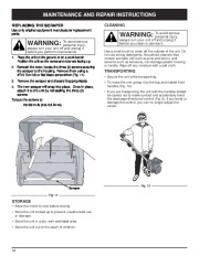 MTD Yard Man 769-00857 Electric Snow Blower Owners Manual page 12