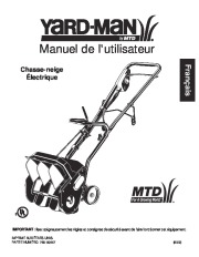 MTD Yard Man 769-00857 Electric Snow Blower Owners Manual page 15