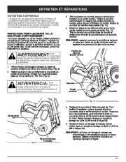 MTD Yard Man 769-00857 Electric Snow Blower Owners Manual page 25