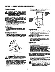 MTD E173 Snow Blower Owners Manual page 8
