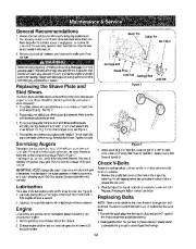 Craftsman 247.885550 Craftsman 22-inch 4-cycle snow thrower Owners Manual, 2007 page 12