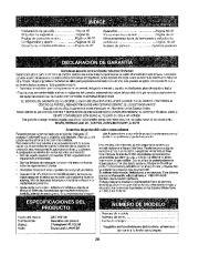 Craftsman 247.885550 Craftsman 22-inch 4-cycle snow thrower Owners Manual, 2007 page 28