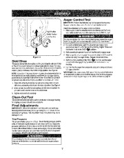 Craftsman 247.885550 Craftsman 22-inch 4-cycle snow thrower Owners Manual, 2007 page 7