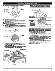 MTD Troy-Bilt TB144 Garden Cultivator Lawn Mower Owners Manual page 13