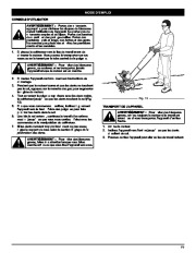 MTD Troy-Bilt TB144 Garden Cultivator Lawn Mower Owners Manual page 27